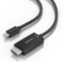 Aisens Cable Conversor Mini DP a HDMI 4K@60Hz, 3m, Negro